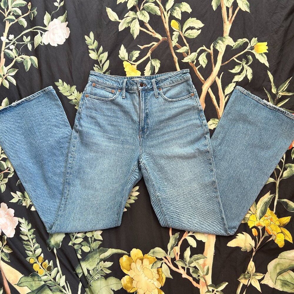 Madewell Curvy Perfect Vintage Flare Jean SZ: 30 Tall